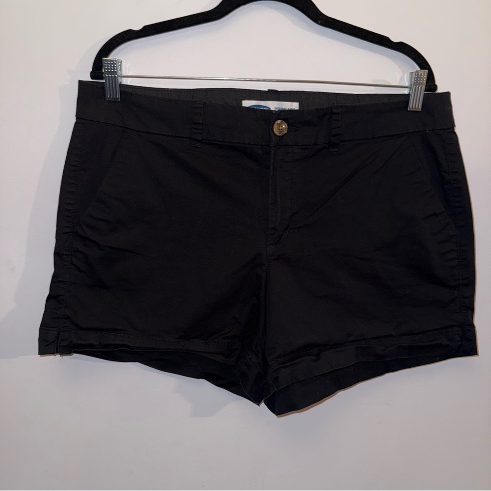 Old Navy Black Women's Casual Stretch Shorts